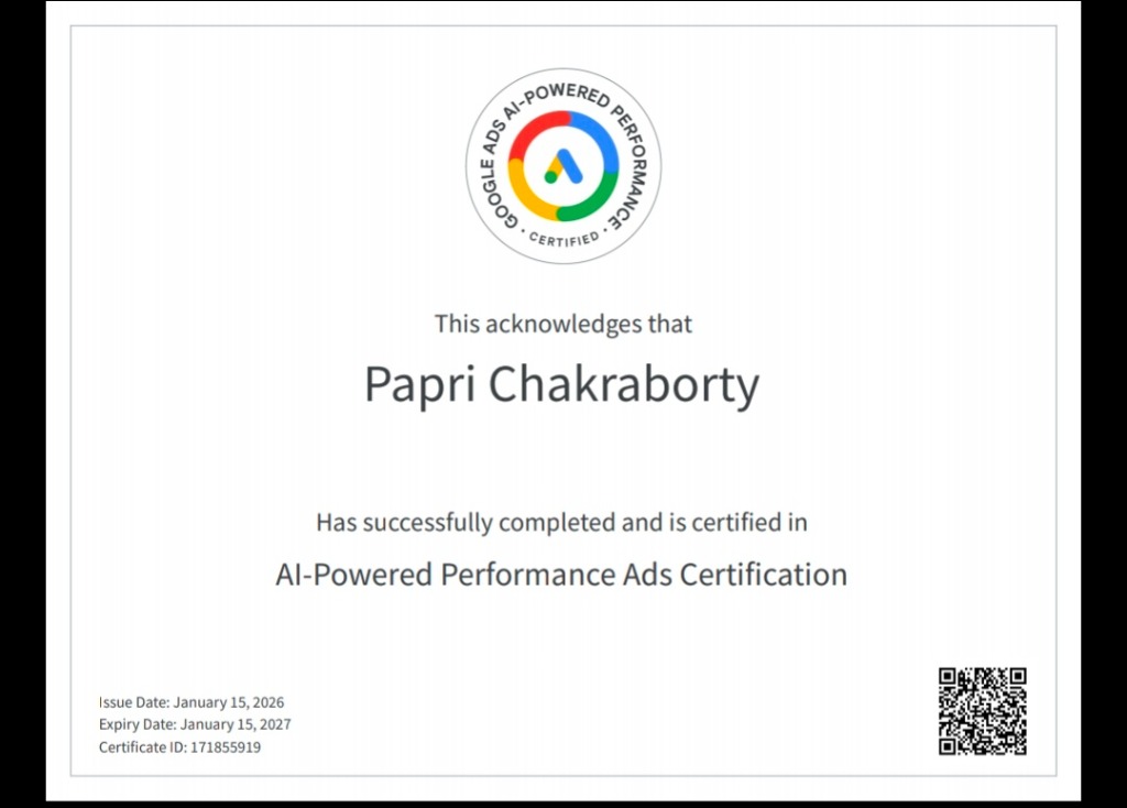 AI-Powered Performance Ads Certification