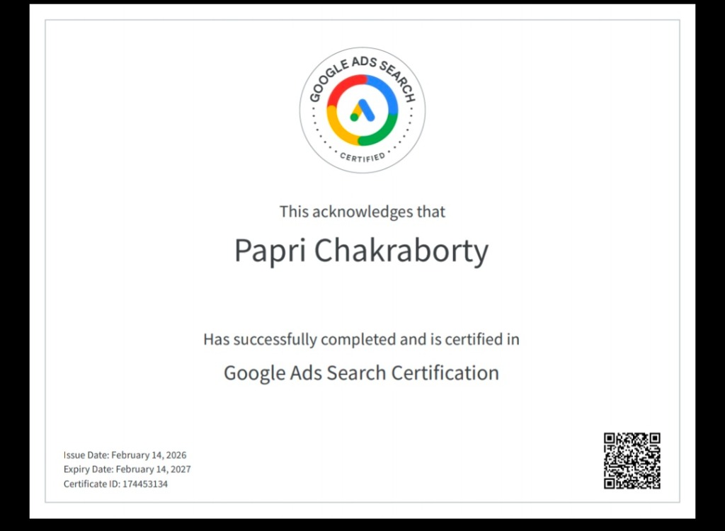 Google Ads Search Certification